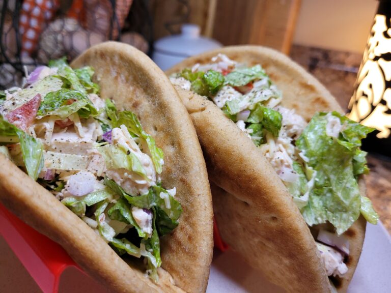 Caesar Chicken Pitas In The Kitchen With Momma Mel