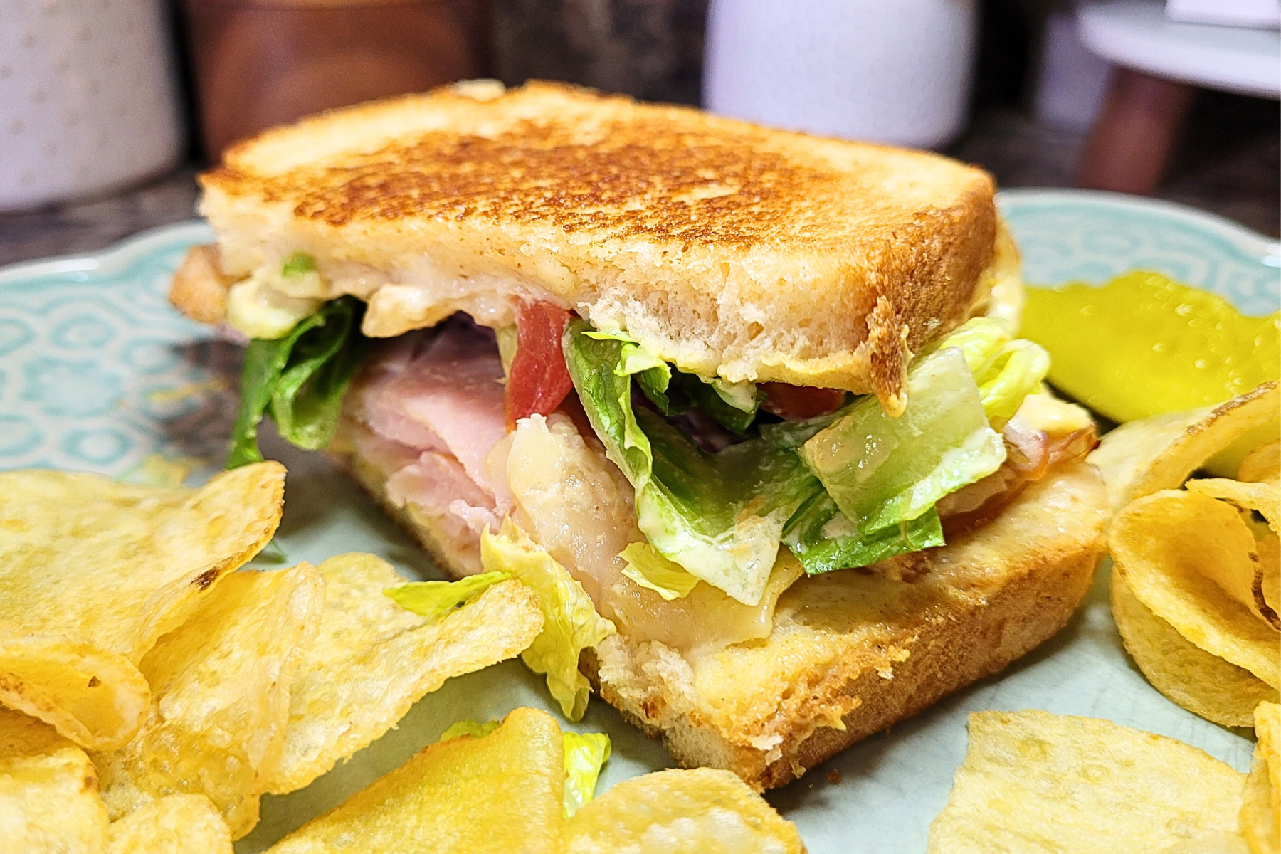 Cheddar Bacon Turkey Melt