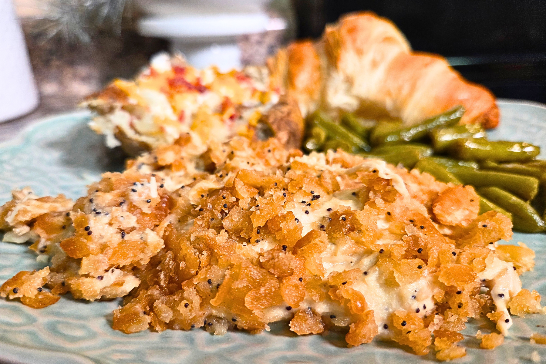 Slow Cooker Poppy Seed Chicken Casserole